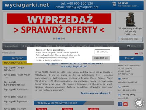 Wyciagarki.net - akcesoria off road