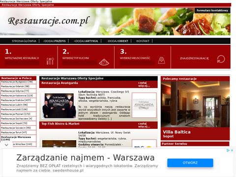 Warszawa.restauracje.com.pl - angielska restauracja