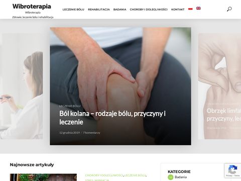 Wibroterapia.com leczenie bólu rehabilitacja