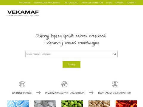Vekamaf.com.pl urządzenia dla firm