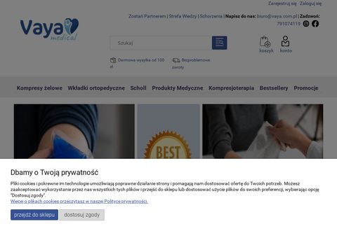 Vaya.com.pl - odciski między palcami