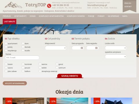Tatrytop.pl - apartamenty zakopane