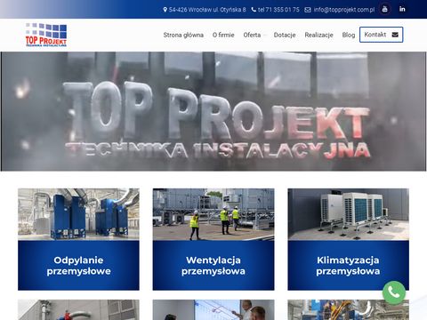 Topprojekt.com.pl odciągi spawalnicze
