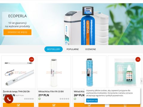 Zestudni.pl produkty i akcesoria do filtracji wody
