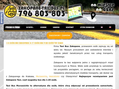 Zakopane-taxibus.pl transport