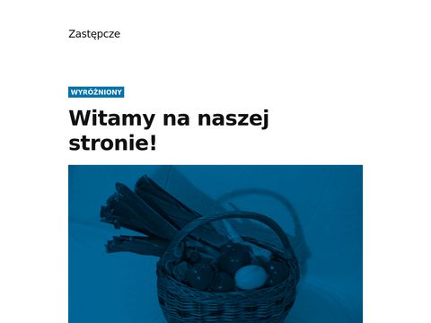 Zastepcze.info.pl strona o produktach spożywczych