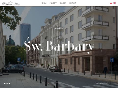 Warsaw-attics.pl luksusowe apartamenty