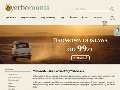 Yerbomania.pl sklep internetowy z Yerba Mate