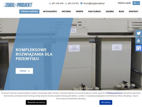 ZUGIL-Projekt myjki przemysłowe