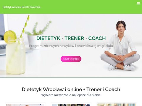 Zomerska.pl dietetyk trener coach