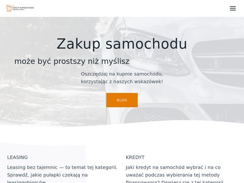 Zakupsamochodu.pl gdzie kupić jak sfinansować auto