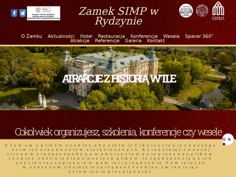 Zamek-rydzyna.com.pl hotel