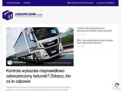 Zabezpieczenieladunku.pl - transport i logistyka