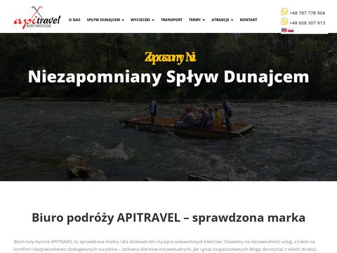 Api-travel.pl Zakopane spływ Dunajcem