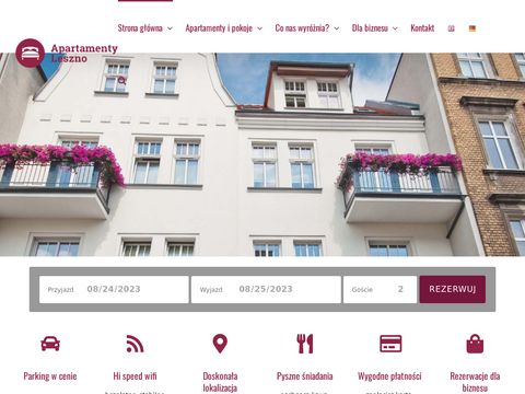 Apartamentyleszno.com