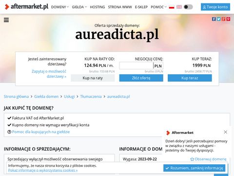 Aureadicta.pl - tłumaczenia