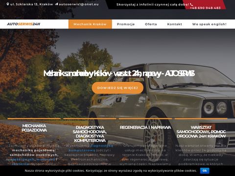 Autoserwiskrakow24.pl serwis samochodów w Krakowie