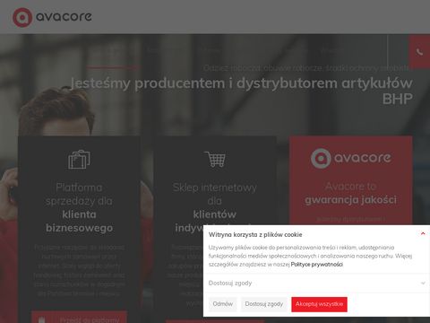 Avacore.pl sklep BHP