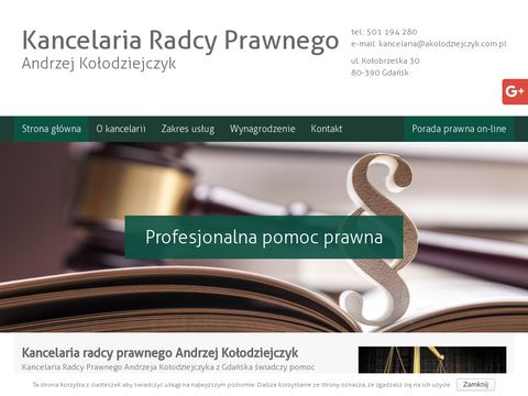Akolodziejczyk.com.pl konsultacje prawne Gdańsk