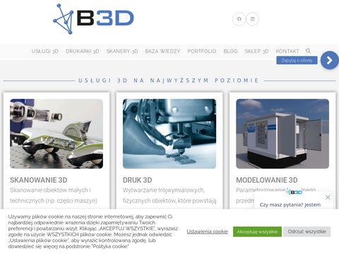 B3d.com.pl drukowanie 3d