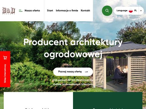 Bdburchex.com.pl - płoty drewniane ogrodowe