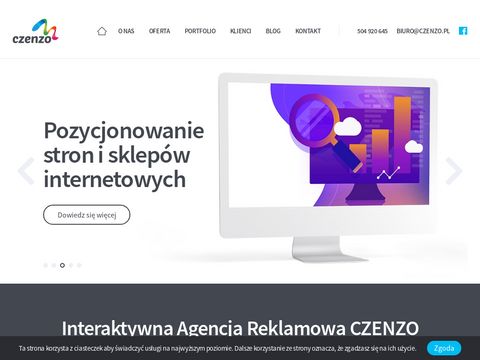 Czenzo.pl administracja stronami www