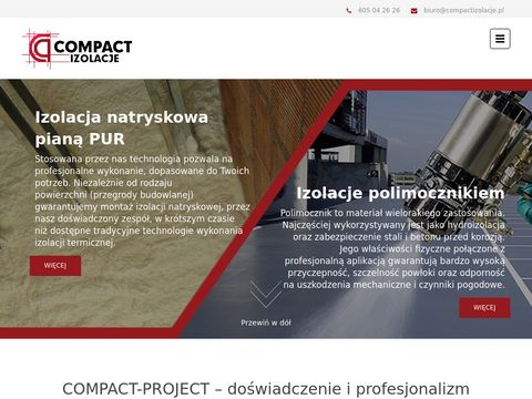Compactizolacje.pl pianka poliuretanowa
