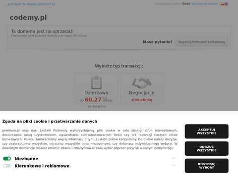 Codemy.pl - tworzenie siatki strony