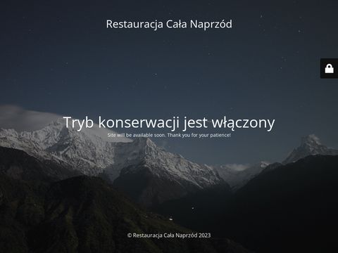 Calanaprzod.com.pl restauracja