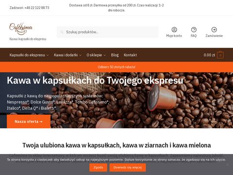 Cafessima.pl kapsułki do kawy
