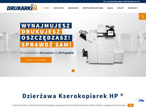 Drukarkia3.pl dzierżawa kserokopiarek