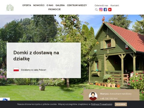 Drewnolandia.pl domki drewniane i altany ogrodowe