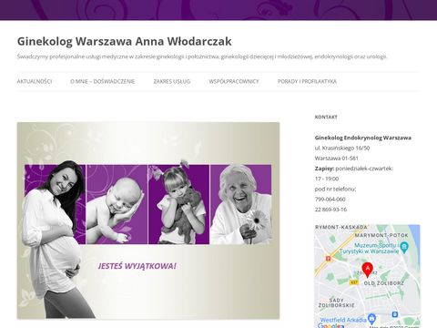 Doktor.waw.pl ginekolog Anna Włodarczak