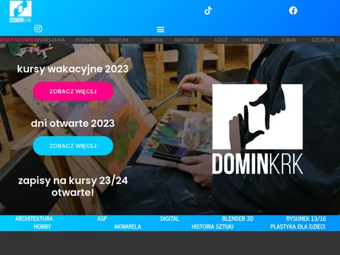 Domin-krakow.pl kurs rysunku architektonicznego