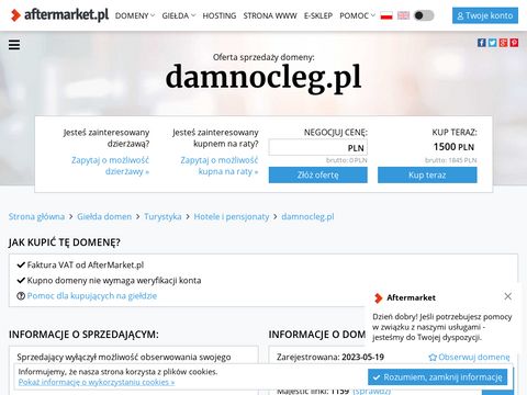 Damnocleg.pl noclegi Kołobrzeg