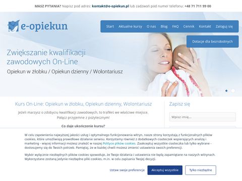 E-opiekun.pl - opieka nad dziećmi kursy