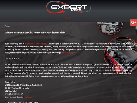 Expertmoto.pl auto serwis Kraków