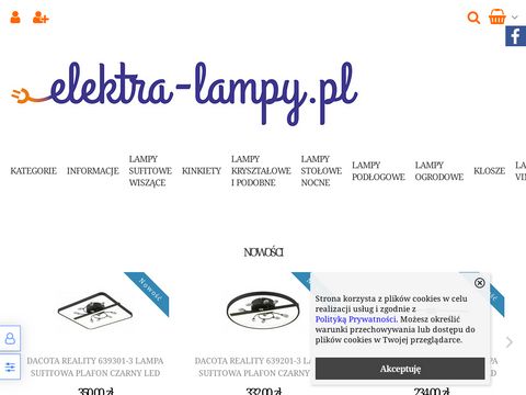 Elektra-lampy.pl - sklep z kinkietami