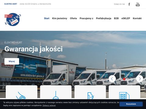 Elektro-hurt.gniezno.pl hurtownia elektryczna