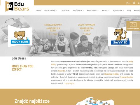 Edubears.pl język angielski dla dzieci