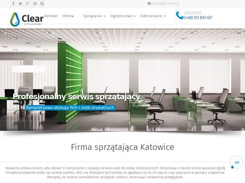 Fu-clear.pl sprzątanie odśnieżanie koszenie trawy