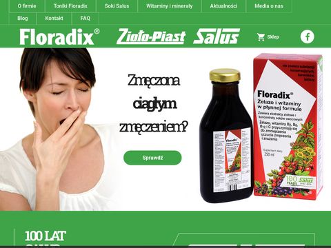 Floradix.pl objawy braku żelaza w organizmie