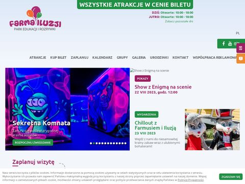 Farmailuzji.pl imprezy plenerowe dla dzieci