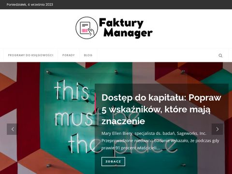 Fakturymanager.pl - archiwizacja dokumentów