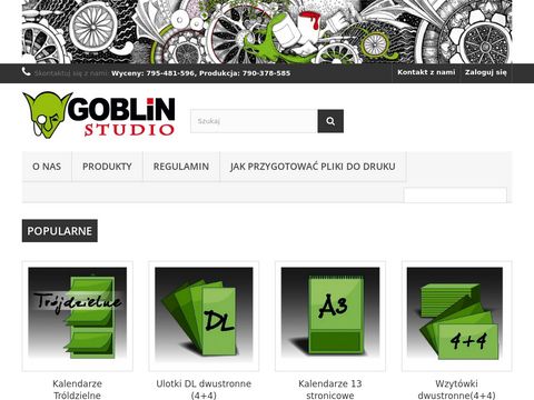 Goblin-studio.pl druk cyfrowy