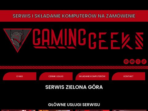 Ggaminggeeks.pl - naprawa komputerów Zielona Góra