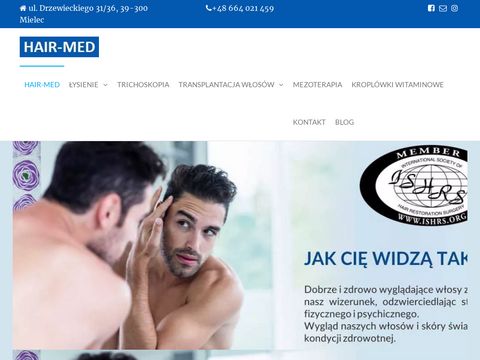 Hair-med.pl przeszczepy włosów Mielec