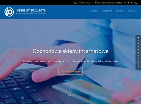 Tworzenie i pozycjonowanie stron www - internet-projects.pl