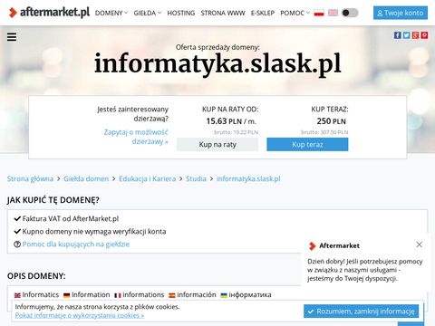 Informatyka.slask.pl obsługa komputerowa