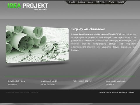 Idea-projekt.pl kosztorysy inwestorskie Grudziądz